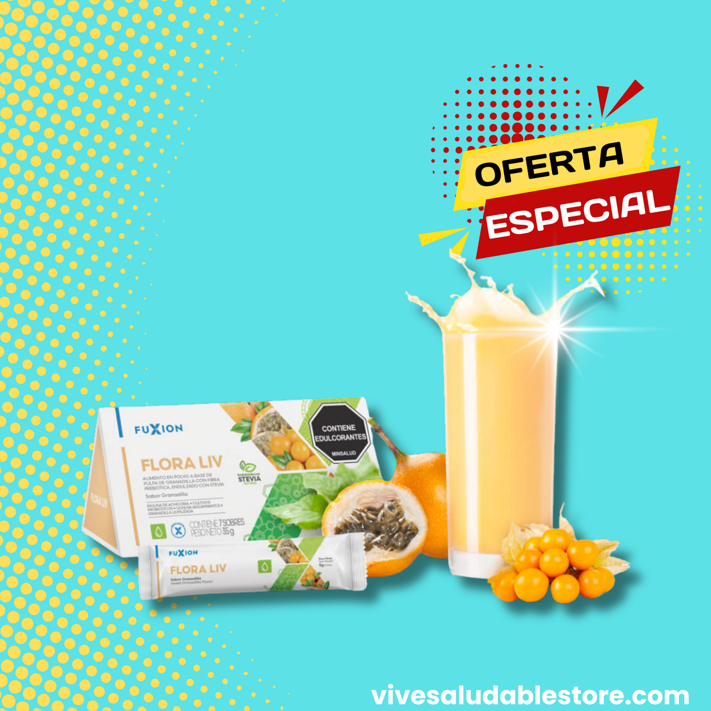 COMBO FUXION DETOX + CONTROL DE PESO