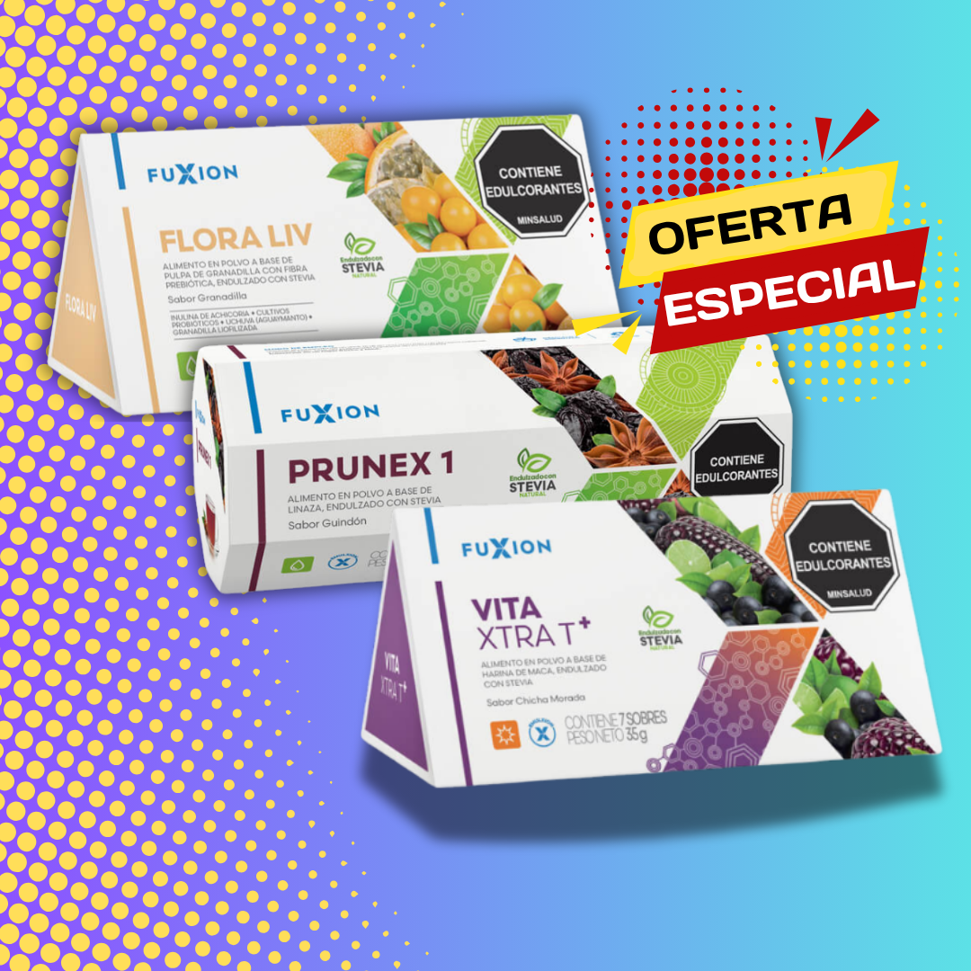 SÚPER KIT DETOX VITAL FUXION