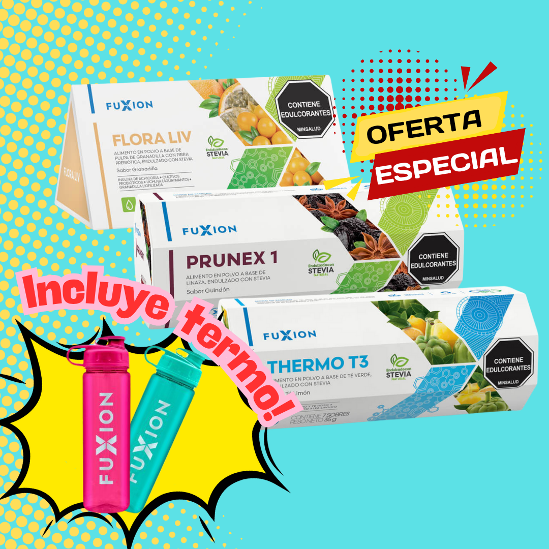 KIT DETOX-REDUCTOR FUXION x14 DÍAS